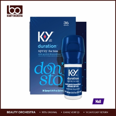 Picture of K-Y Duration Delay Spray Numbing Climax Spray for Men & Lidocaine Desensitizing Spray 0.16 FL OZ (36 Sprays)