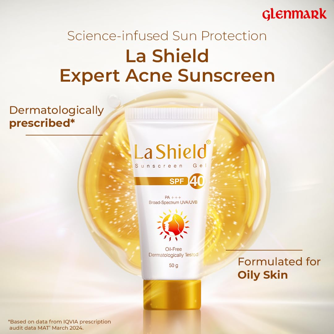 Picture of La Shield SPF 40 & PA+++ Mineral Based Sunscreen Gel – 50g