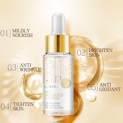 Picture of Laikou France 24k Gold Snail Serum - 17ml