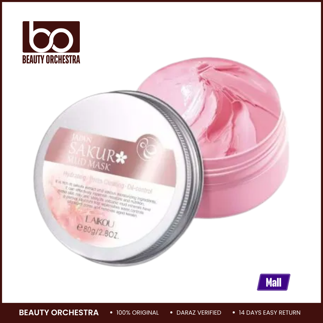 Picture of Laikou Japan Sakura Mud Mask Cream - 90g
