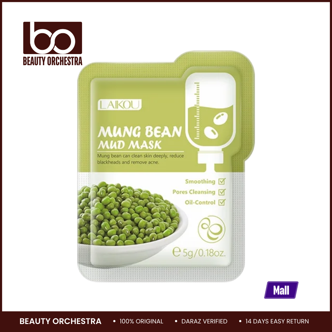 Picture of Laikou Japan Sakura Mung Bean Mud Mask - 5g