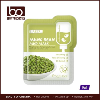 Picture of Laikou Japan Sakura Mung Bean Mud Mask - 5g