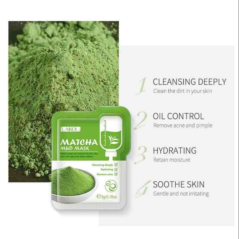 Picture of Laikou Matcha Mud Mask 6 Pieces