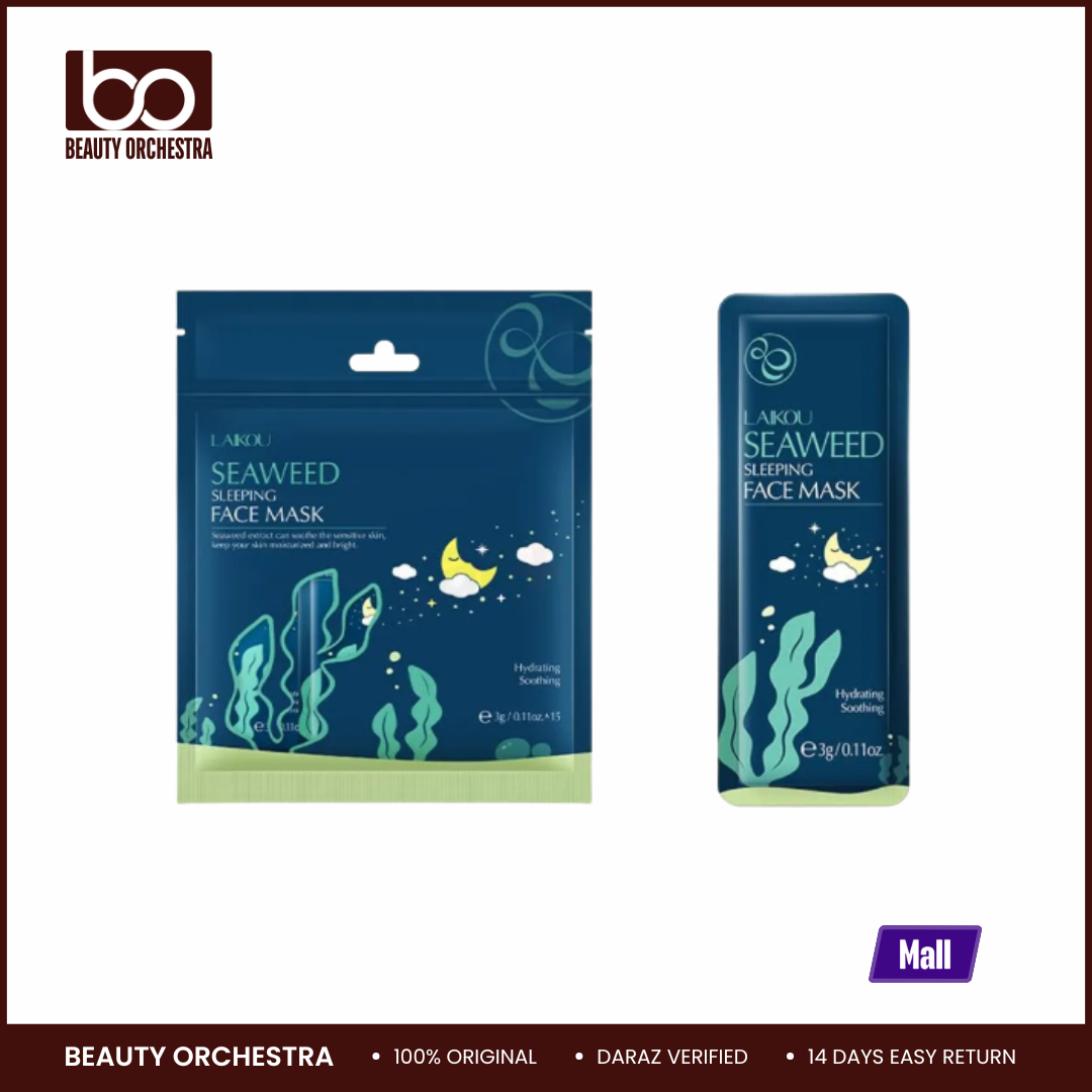Picture of Laikou Seaweed Sleeping Face Mask (15 Pcs)