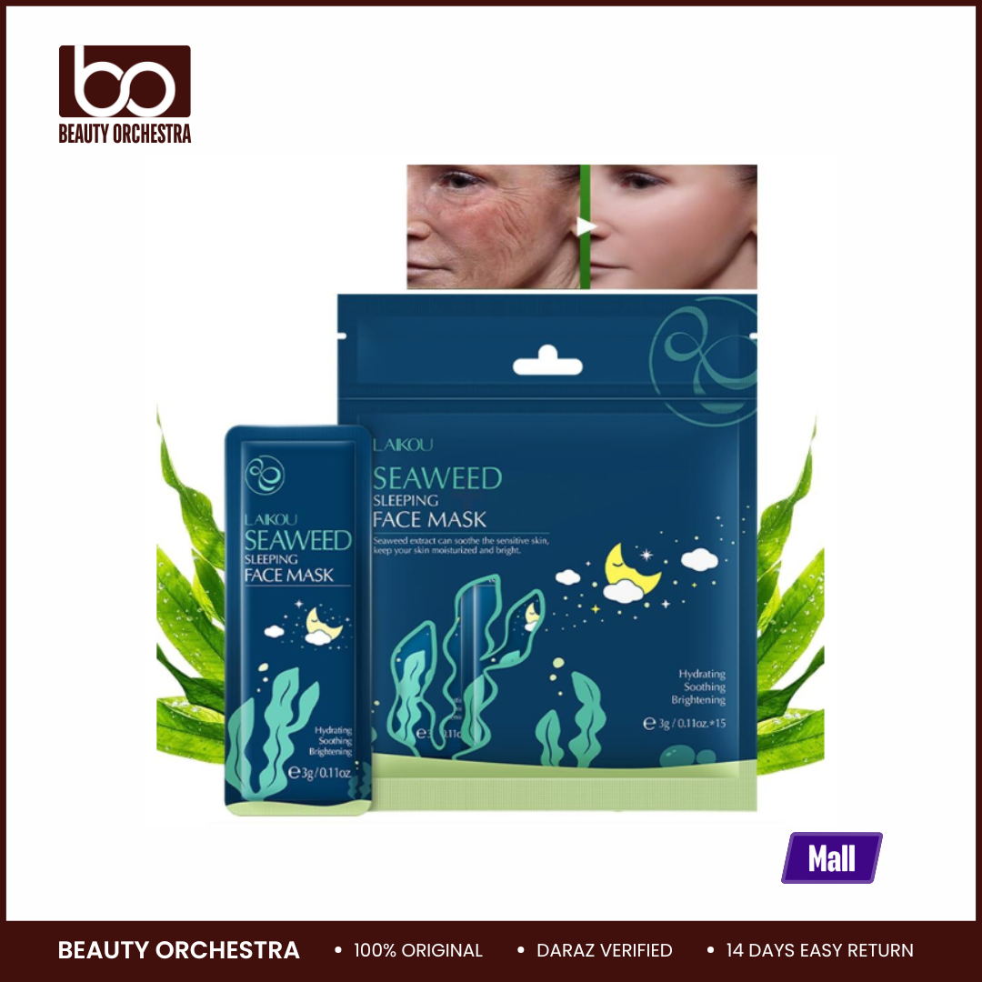 Picture of Laikou Seaweed Sleeping Face Mask (15 Pcs)