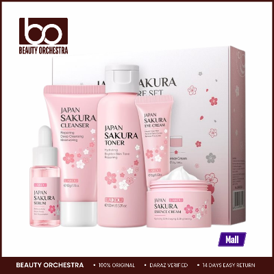 Picture of Laikuo Japan Sakura Skincare Set - 5 Pieces