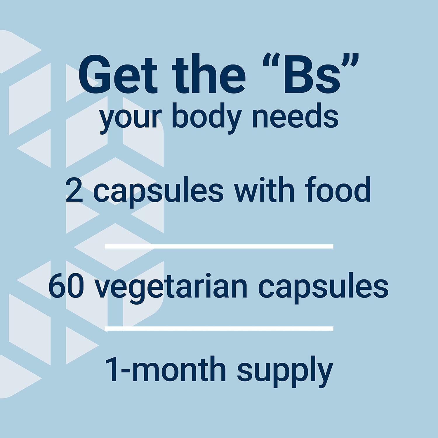 Picture of Life Extension Bioactive Complete B-Complex, Heart, Brain and Nerve Support, Healthy Energy, Metabolism, Complete B Complex, 60 Vegetarian Capsules