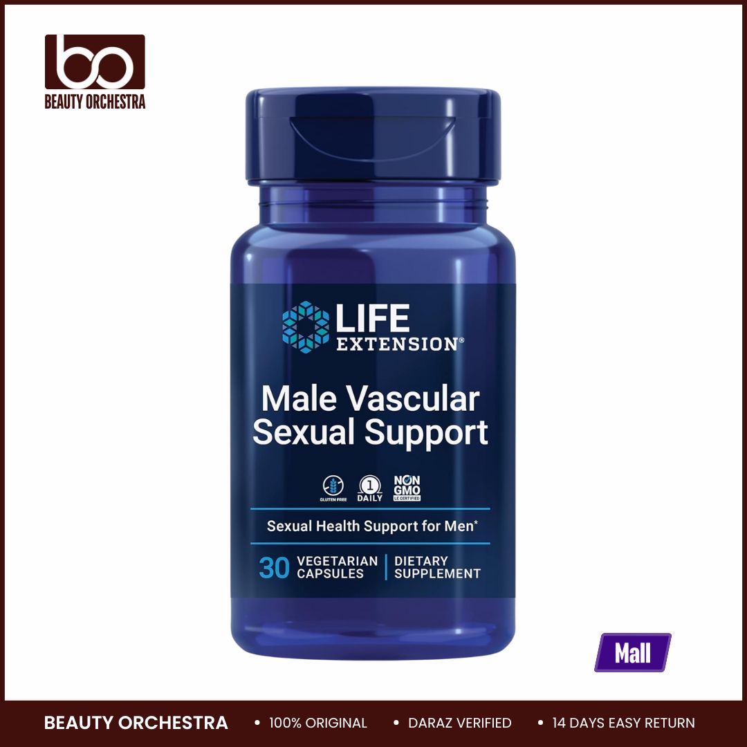 Picture of Life Extension Male Vascular Sexual Support 30 Vegetarian Capsules