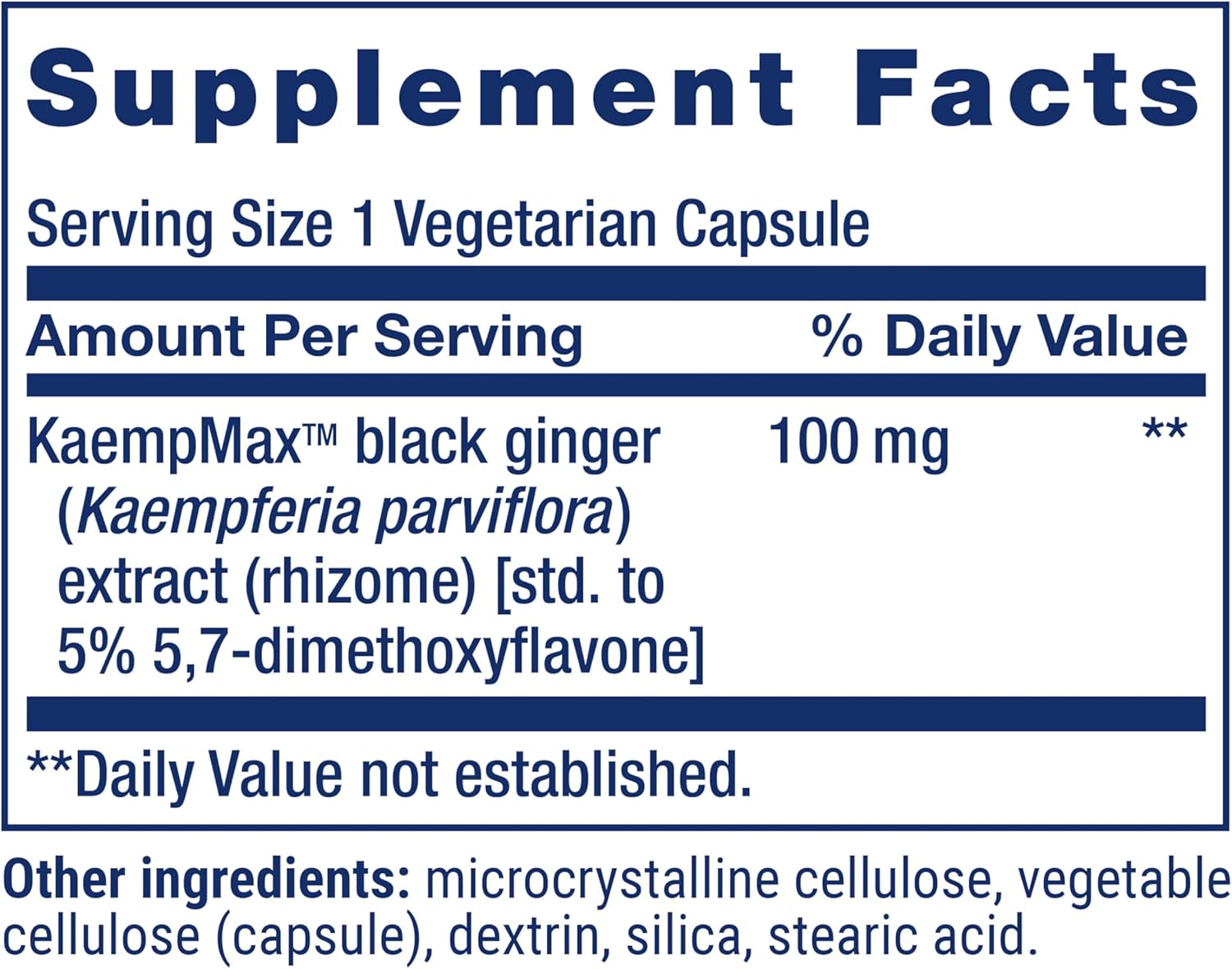 Picture of Life Extension Male Vascular Sexual Support 30 Vegetarian Capsules