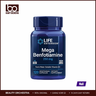 Picture of Life Extension Mega Benfotiamine 250 mg 120 Capsules