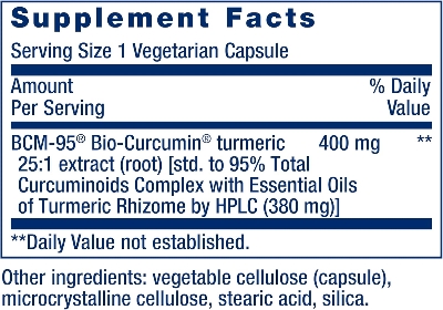 Picture of Life Extension Super Bio-Curcumin Turmeric Extract 60 Vegetarian Capsules