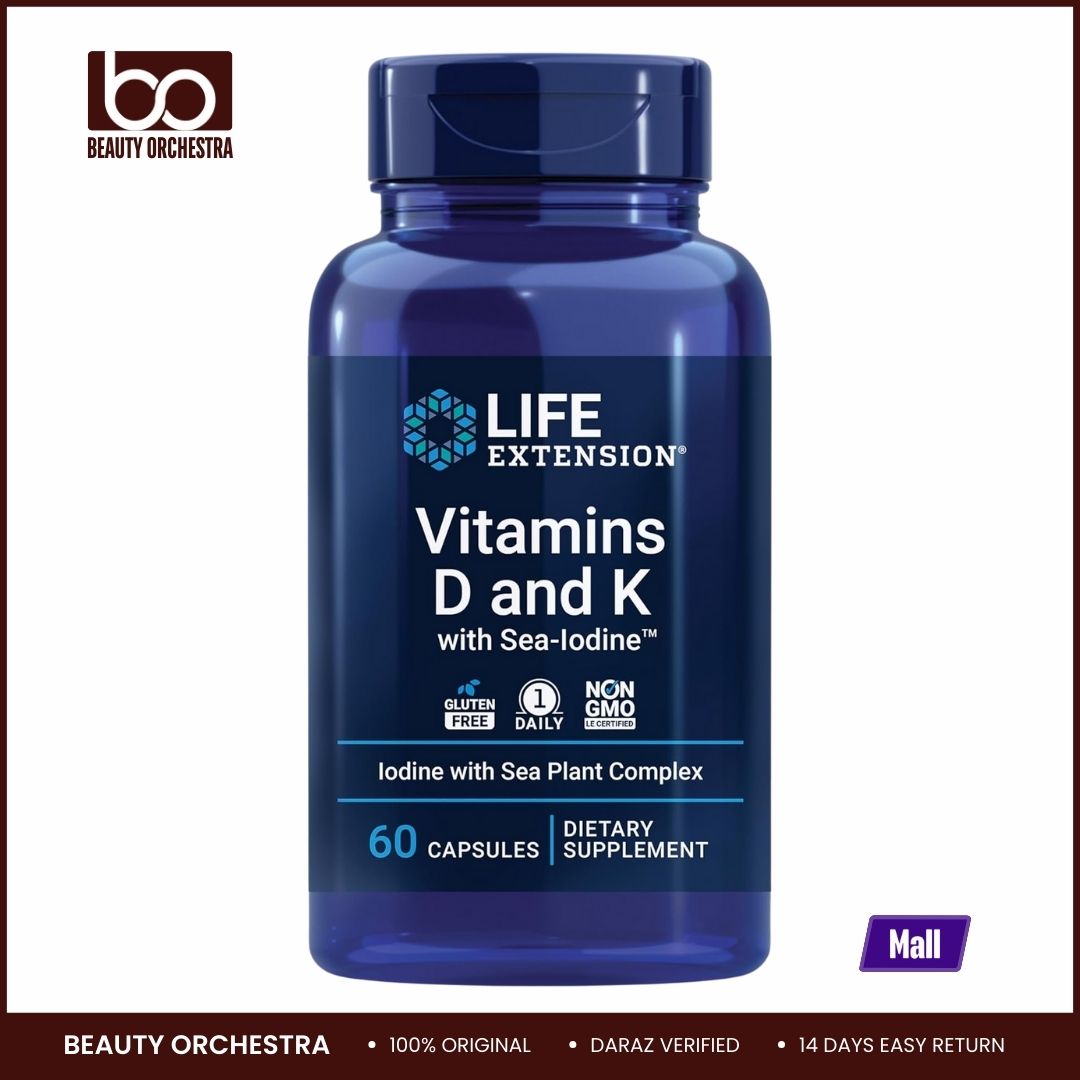 Picture of Life Extension Vitamins D and K with Sea-Iodine