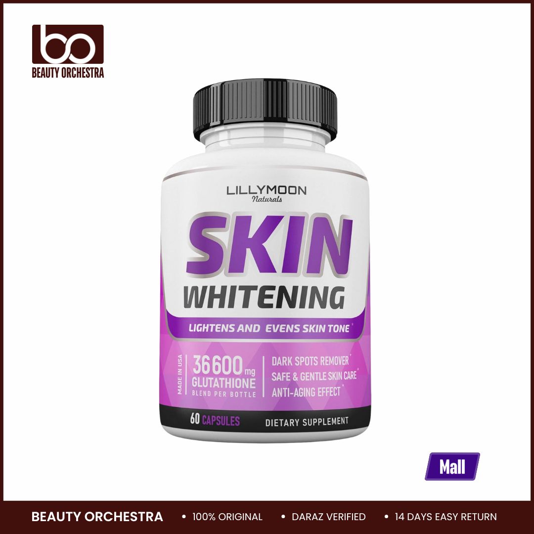 Picture of LILYMOON Whitening Pills Skin Lightening 36600 mg Glutathione 60 capsules