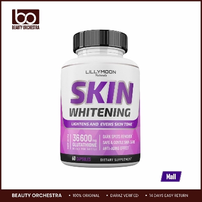 Picture of LILYMOON Whitening Pills Skin Lightening 36600 mg Glutathione 60 capsules