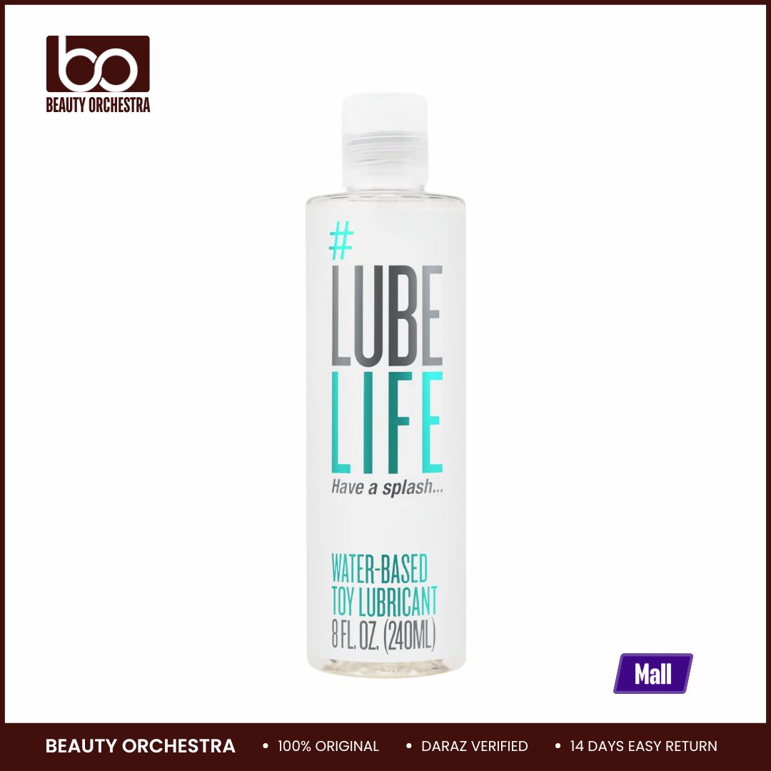 Picture of Lube Life Water-Based Lubricant, lube for Men, Women and Couples, Non-Staining, 8 Fl Oz 8 Fl Oz - 240 ml (USA)