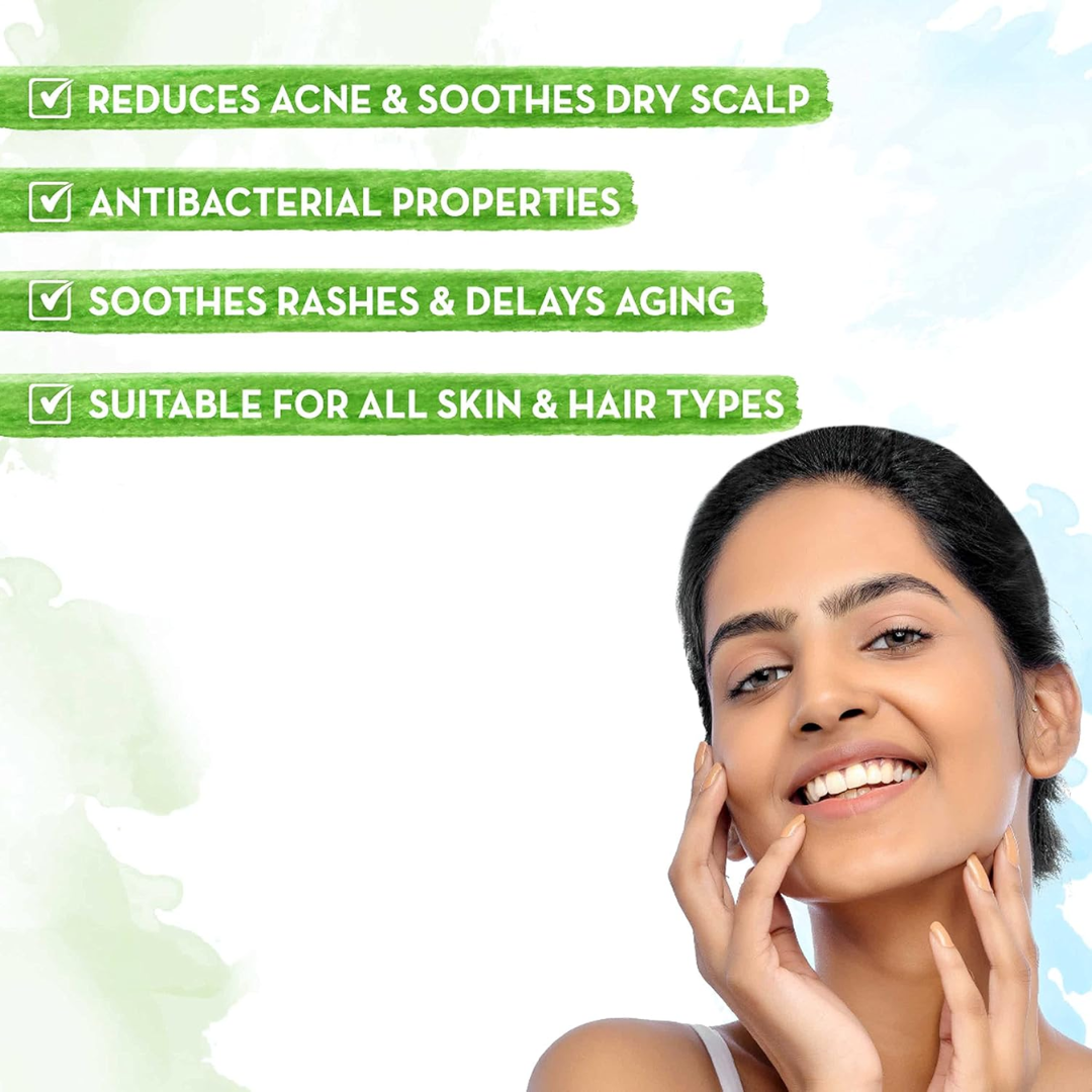 Picture of Mamaearth Aloe Turmeric Gel For Skin & Hair - 150ml