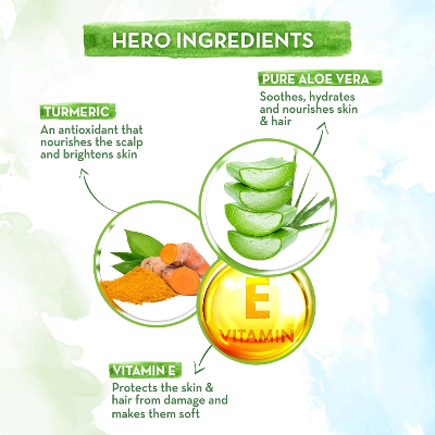 Picture of Mamaearth Aloe Turmeric Gel For Skin & Hair - 150ml