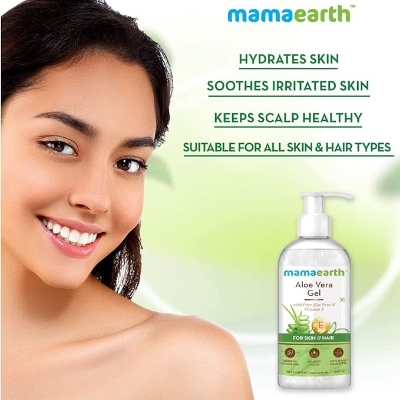 Picture of Mamaearth Aloe Vera Gel For Skin & Hair - 300ml