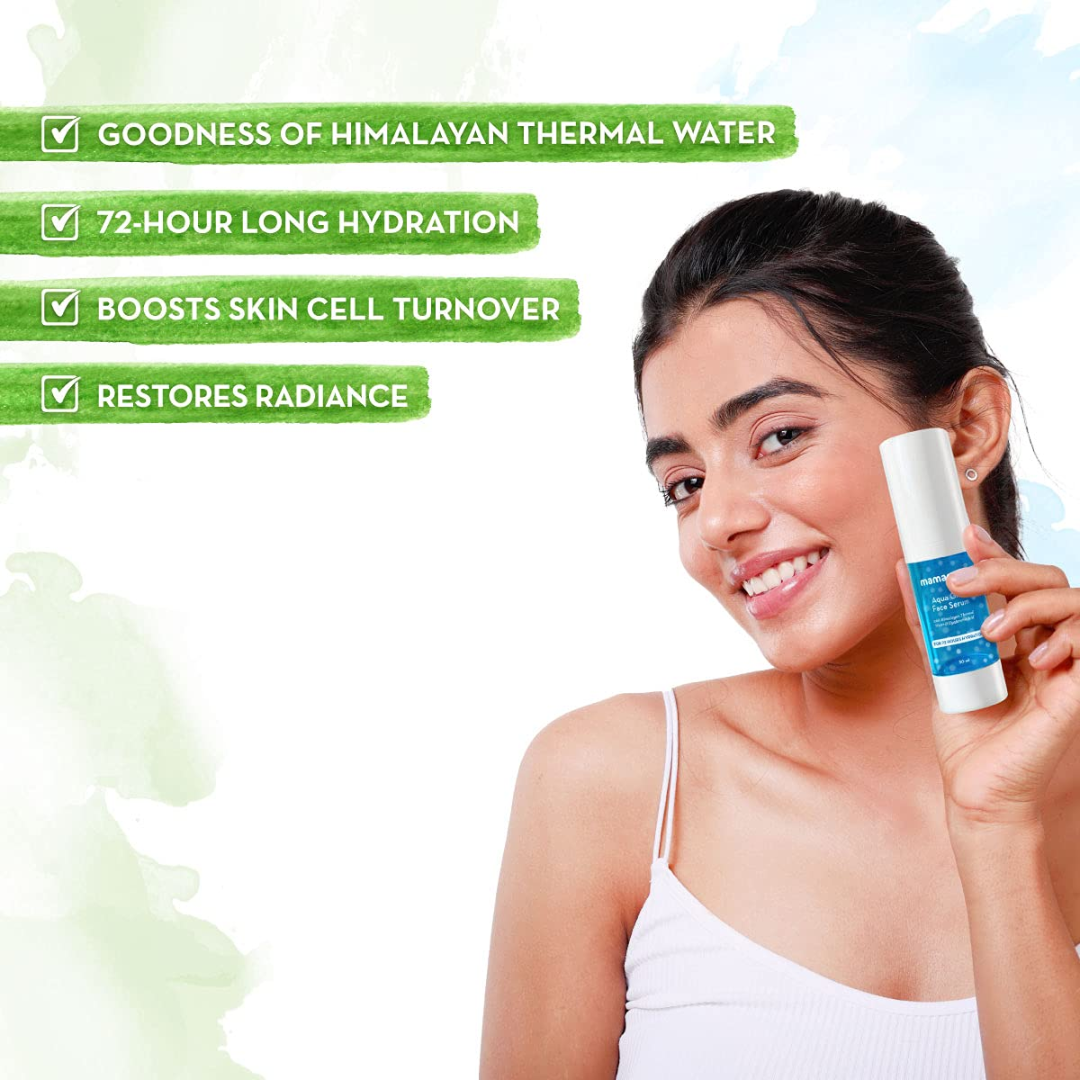 Picture of Mamaearth Aqua Glow Face Serum for Women 30 Ml Skin Care Product