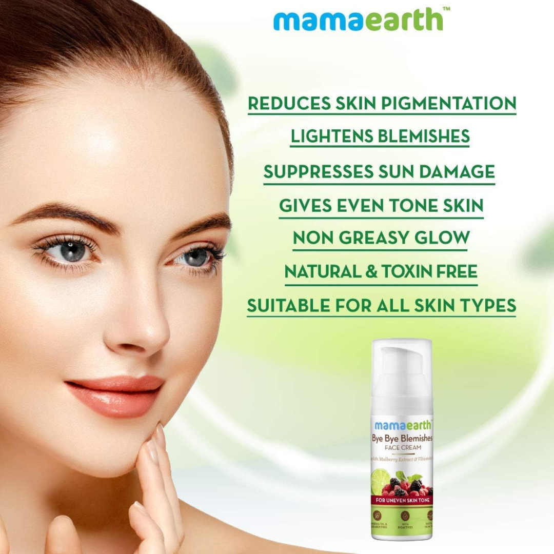 Picture of Mamaearth Bye Blemishes Face Cream - 30ml