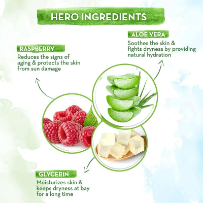 Picture of Mamaearth HydraGel Indian Sunscreen SPF 50, With Aloe Vera & Raspberry, for Sun Protection - 50g