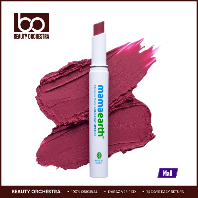 Picture of Mamaearth Moisture Matte Long Stay Lipstick - 03 Candyfloss Pink - 2g