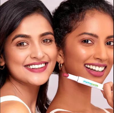 Picture of Mamaearth Moisture Matte Long Stay Lipstick - 03 Candyfloss Pink - 2g