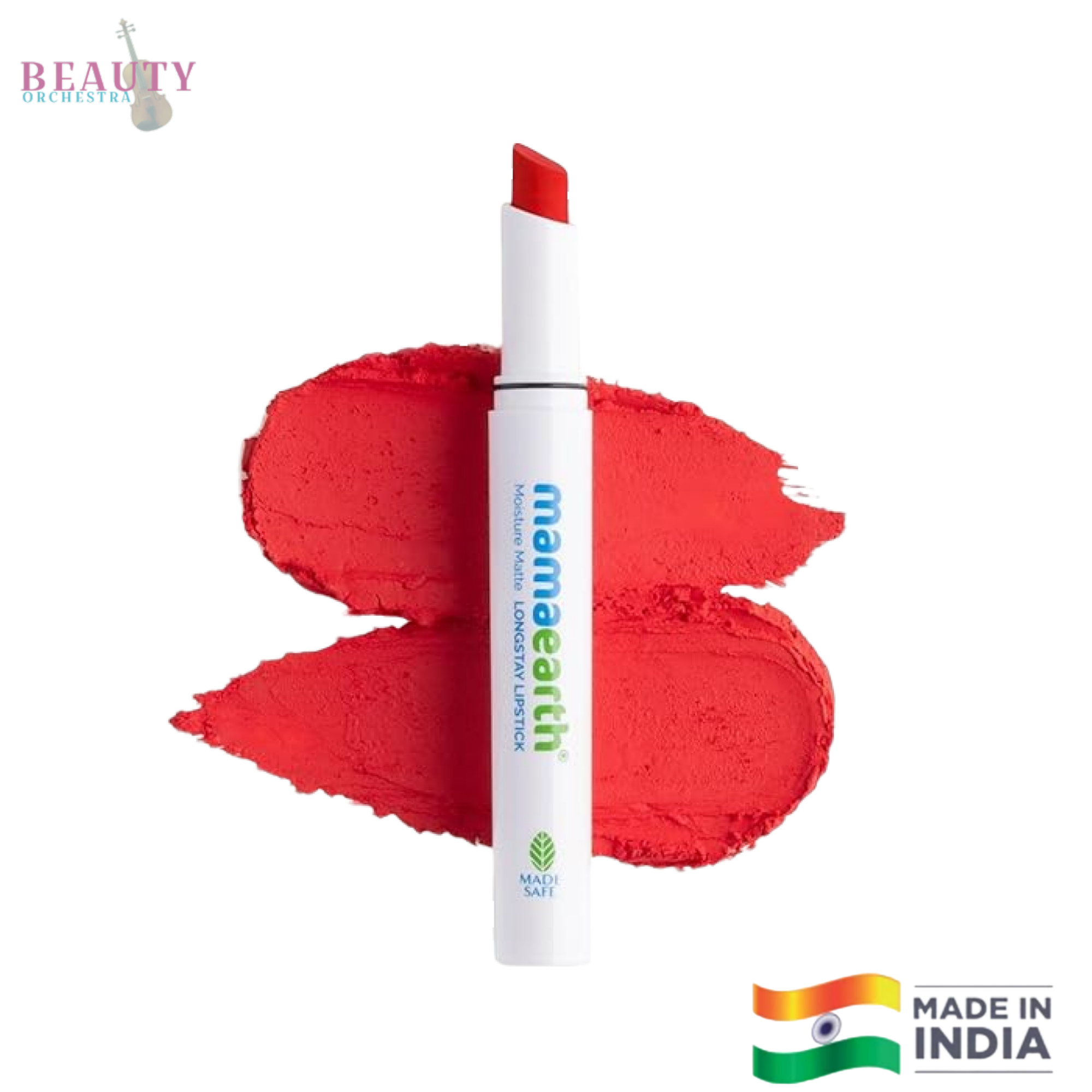 Picture of Mamaearth Moisture Matte Longstay Lipstick (15 Grapefruit Pink) - 2g