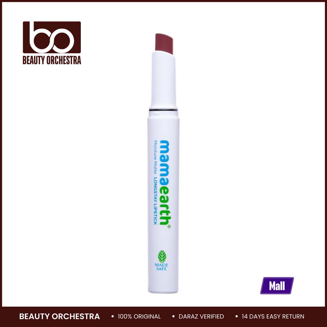 Picture of Mamaearth Moisture Matte Longstay Lipstick With Avocado Oil & Vitamin - (02 Plum Punch) - 2g