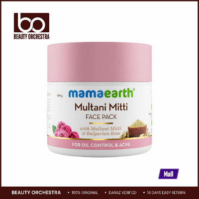 Picture of Mamaearth Multani Mitti Face Pack For Oil Control & Acne - 100ml