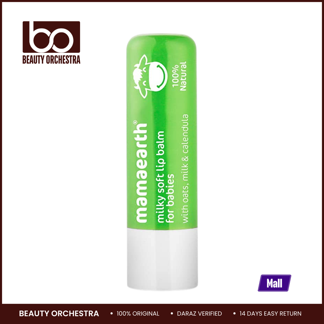 Picture of Mamaearth Natural Milky Soft Lip Balm For Babies - 4g