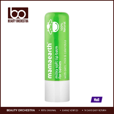 Picture of Mamaearth Natural Milky Soft Lip Balm For Babies - 4g