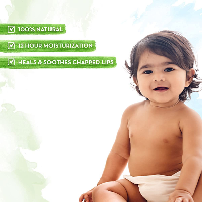 Picture of Mamaearth Natural Milky Soft Lip Balm For Babies - 4g