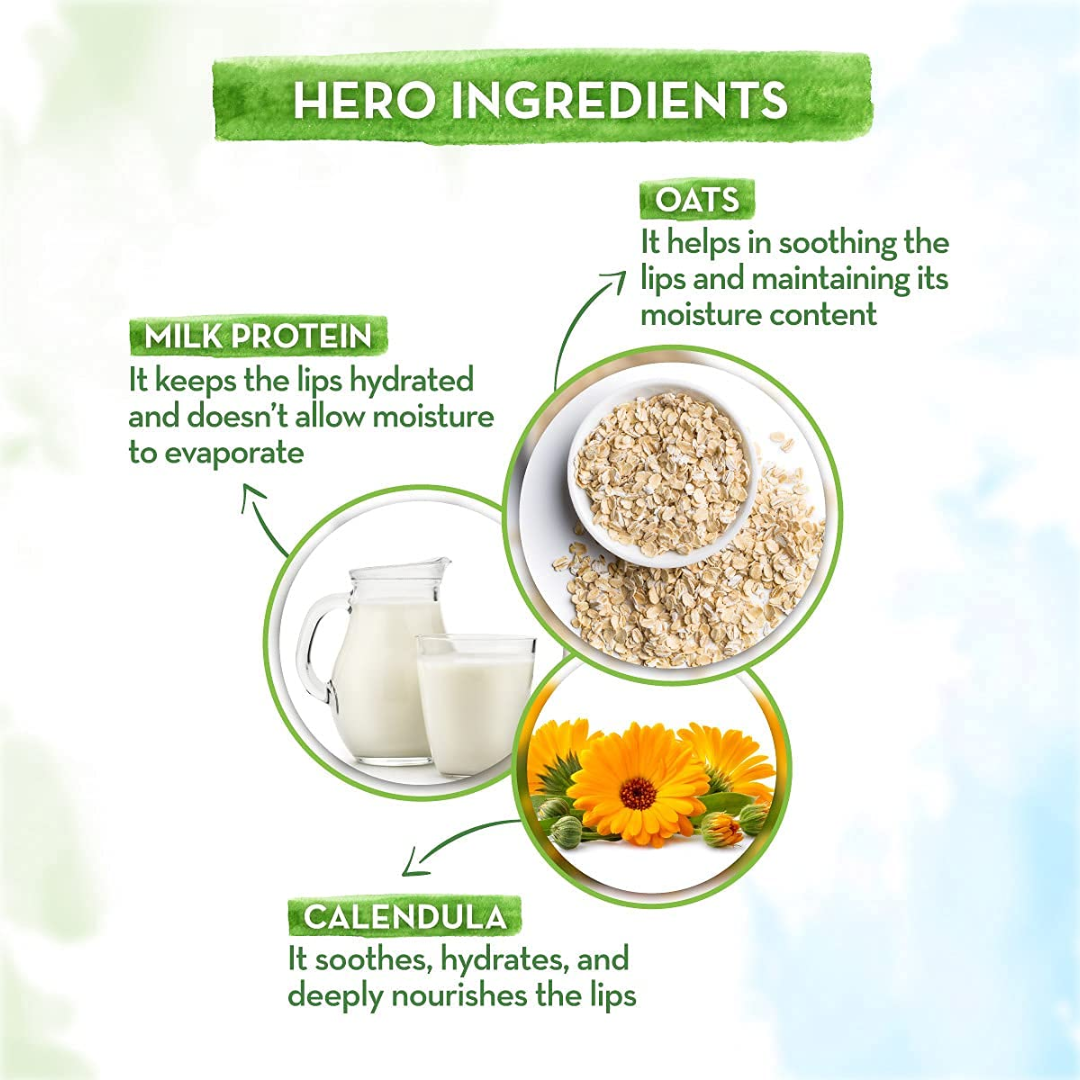 Picture of Mamaearth Natural Milky Soft Lip Balm For Babies - 4g