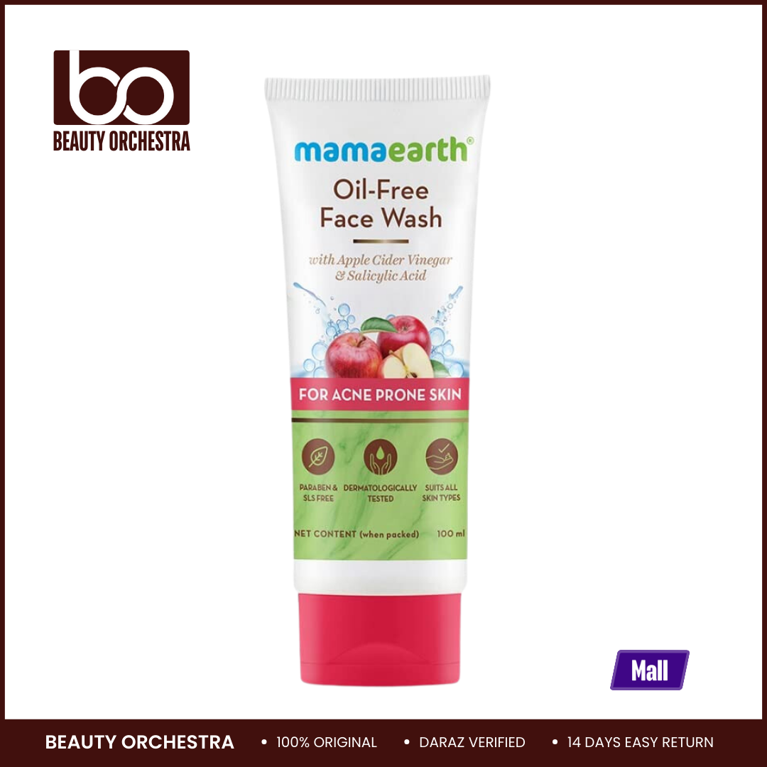 Picture of Mamaearth Oil Free Face Wash With Apple Cider Vinegar & Salicylic Acid - 100ml