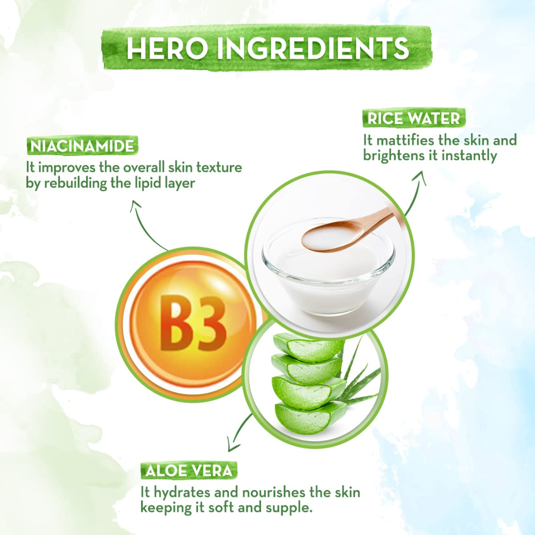 Picture of Mamaearth Rice Oil-Free Face Moisturizer - 80g