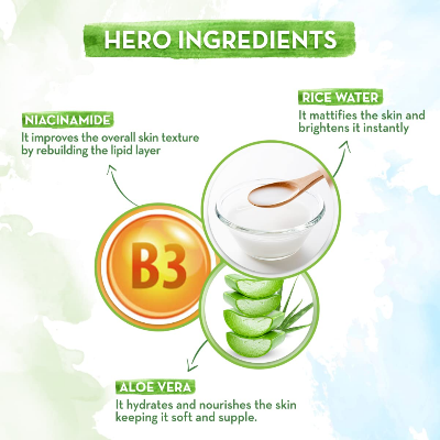 Picture of Mamaearth Rice Oil-Free Face Moisturizer - 80g