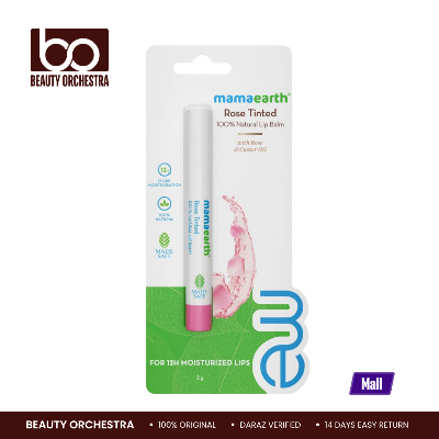 Picture of Mamaearth Rose Tinted 100% Natural Lip Balm - 2g