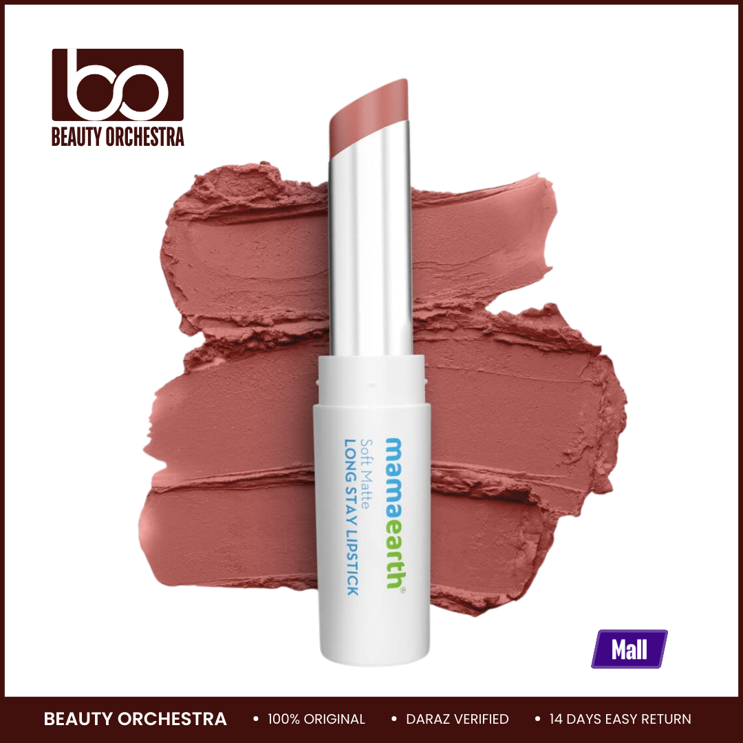 Picture of Mamaearth Soft Matte Long Stay Lipsticks (05 Woody Rose) - 3.5g