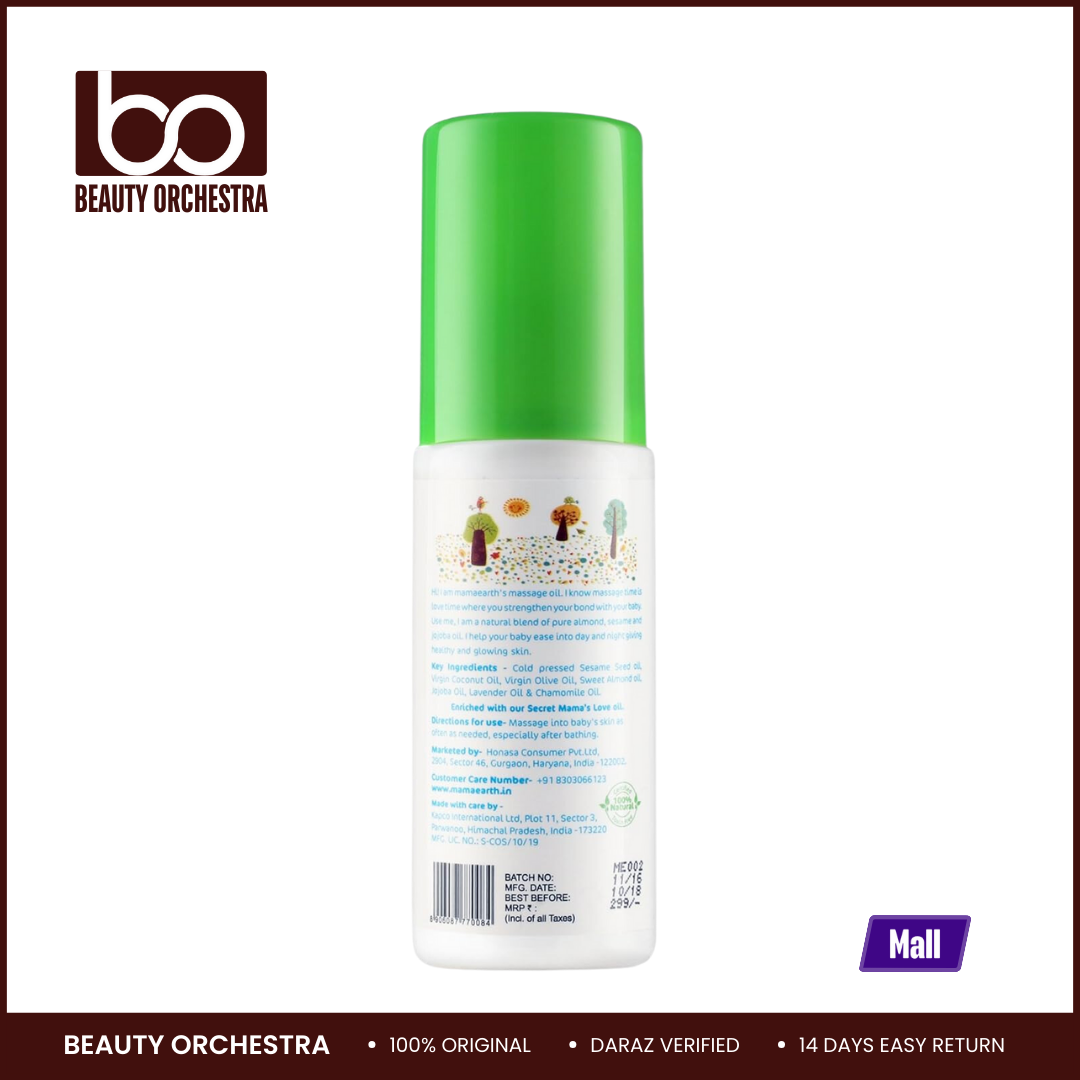 Picture of Mamaearth Soothing Massage Oil for Babies - 100ml