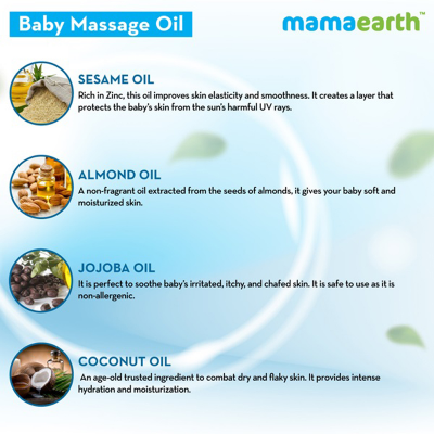Picture of Mamaearth Soothing Massage Oil for Babies - 100ml