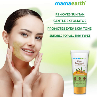 Picture of Mamaearth Ubtan Face Scrub - 100g