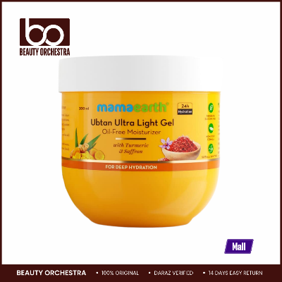 Picture of Mamaearth Ubtan Ultra Light Gel Oil-Free Moisturizer - 200ml