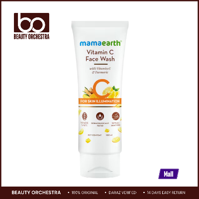 Picture of Mamaearth Vitamin C Face Wash for Women 100 Ml Natural Skin Brightening Cleanser