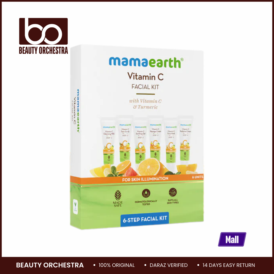 Picture of Mamaearth Vitamin C Facial Kit With Vitamin C & Turmeric For Skin Illumination - 60g