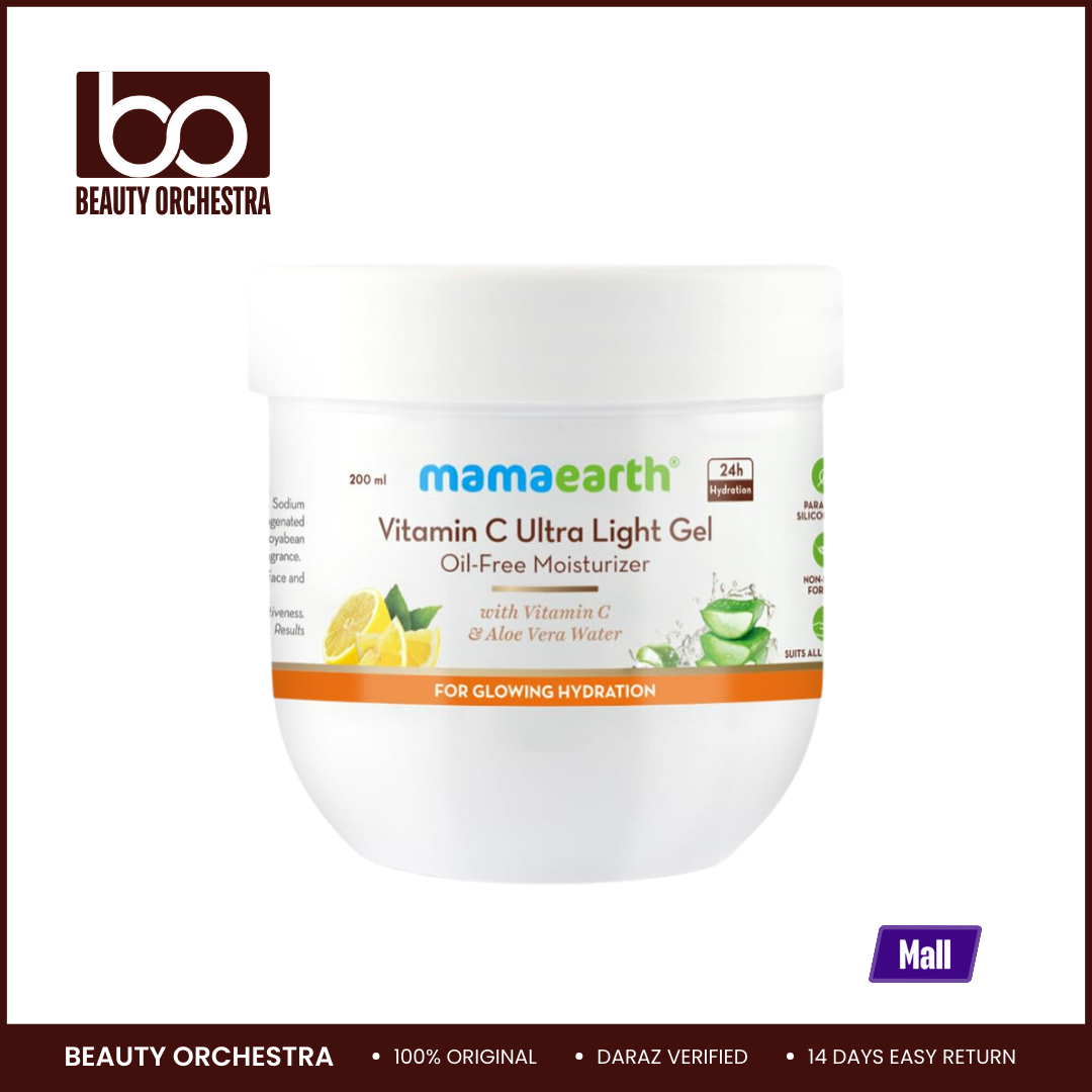 Picture of Mamaearth Vitamin C Ultra Light Gel Oil-Free Moisturizer - 200g