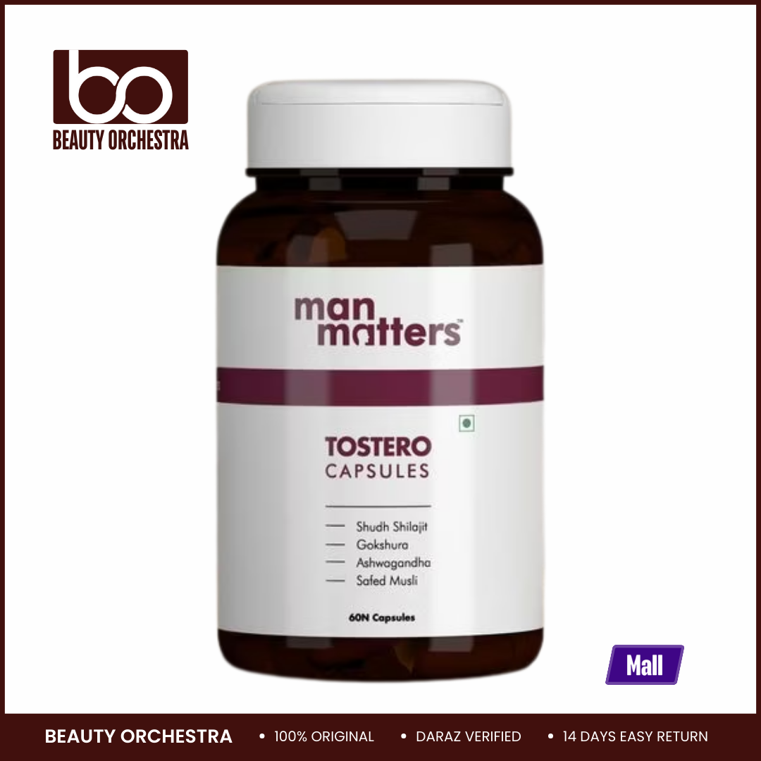 Picture of Man Matters Tostero Capsules - 60N Capsules