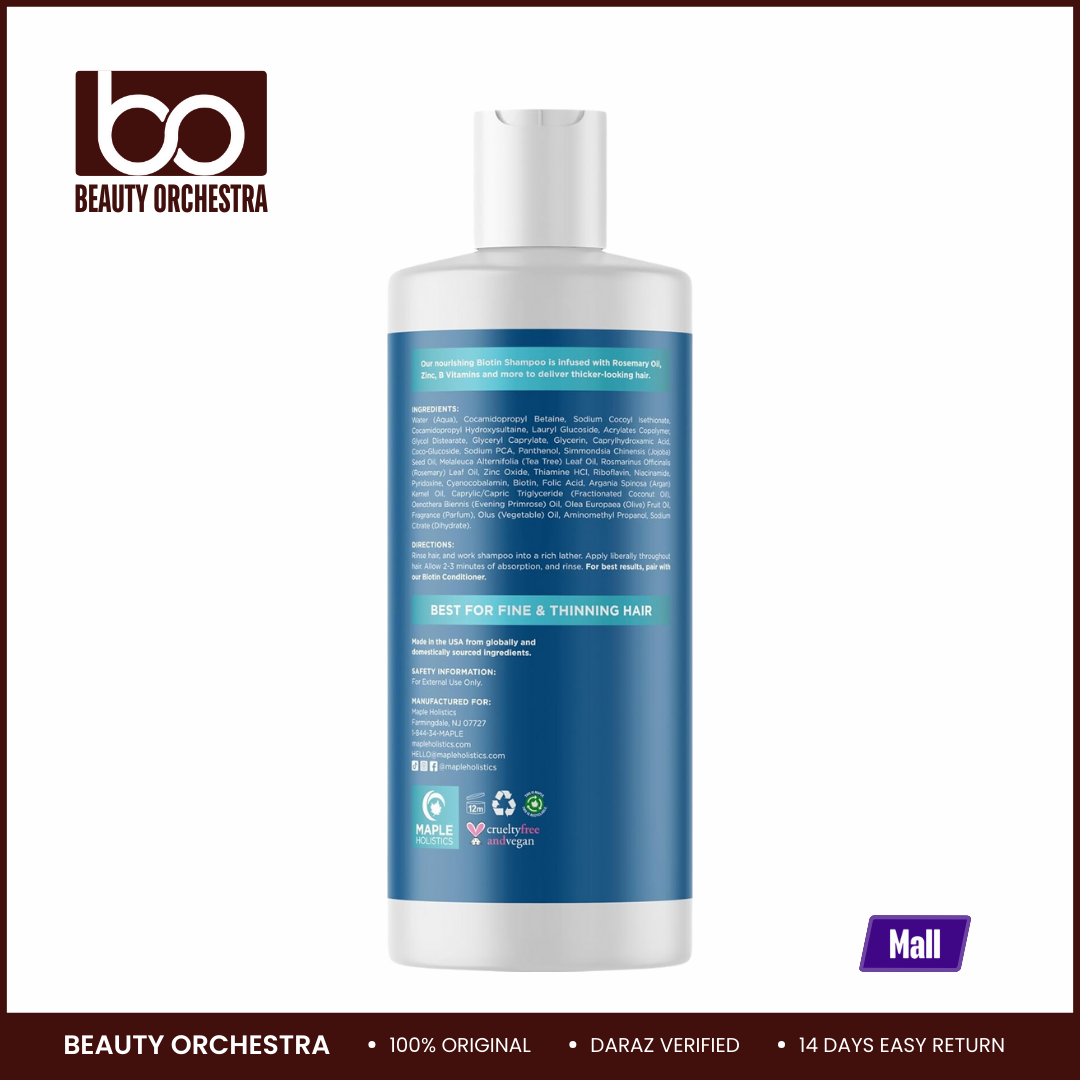 Picture of Maple Holistics Honeydew Biotin DHT Blocking Shampoo - 236ml