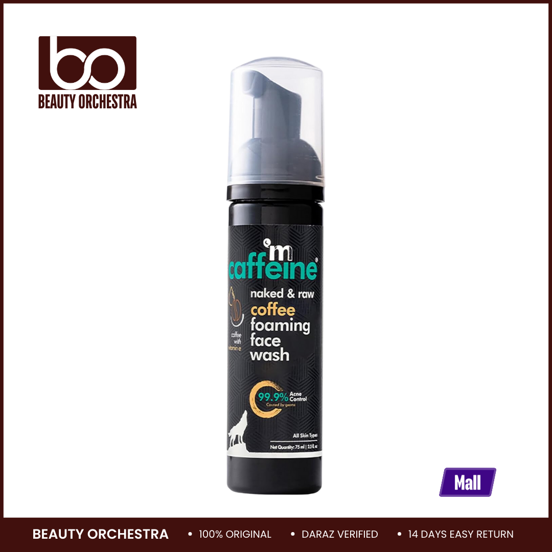 Picture of mCaffeine Coffee Foaming Face Wash - 75ml expiry (9/25)