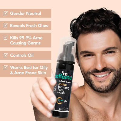 Picture of mCaffeine Coffee Foaming Face Wash - 75ml expiry (9/25)